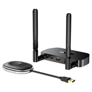 胜为企业级无线投屏器USB同屏器电脑手机笔记本HDMI/VGA高清传输器电视投影仪显示器会议套装DHU011AB