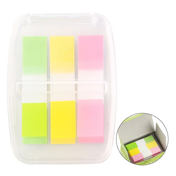 乐如诗（TANOSEE）日本进口抽拉盒可替换便利贴索引贴抽取式即时贴N次贴便签条标签条三色款 90张TGK-4410C