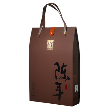 白沙溪茶叶安化黑茶湖南特产三年陈天尖散茶陈年原叶茶叶礼盒256g送礼袋