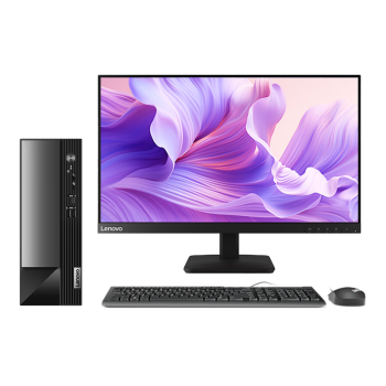 联想(Lenovo)扬天M4000q 2024款 商用办公台式电脑主机(酷睿14代i5-14400 16G 1TB SSD)23.8英寸