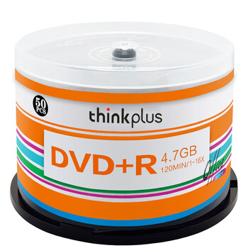 联想（Lenovo） CD-R光盘/刻录盘52速700MB 办公系列 桶装50片空白光盘