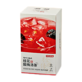 京东京造鲜来多桂花酸梅汤240g(6大包)【京东自营】乌梅汤包配有黄冰糖