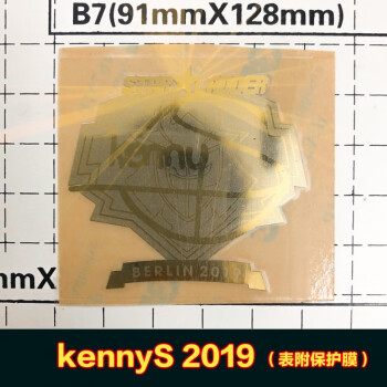 csgo金色签名金属贴笔记本贴纸kennys机箱贴纸simple满202019kennys