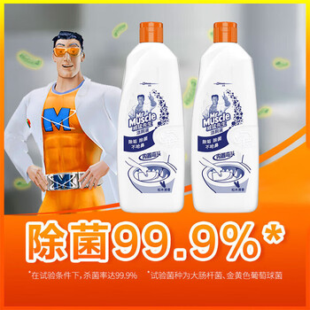 威猛先生（HWM）洁厕剂松木清香 900g*2 洁厕灵洁厕液马桶除垢去除异味