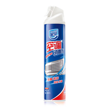 家安 空调消毒剂挂壁机专用360ml 强力清洁 新旧随机发货+手帕纸1包