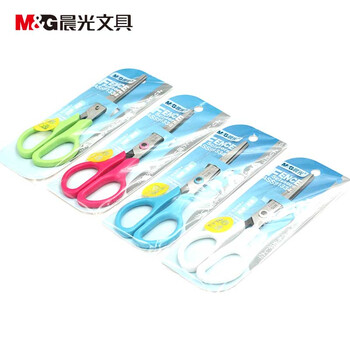 晨光文具 剪刀 办公剪刀150mm 桌面办公用品 裁纸剪刀 ASS91334  12把装