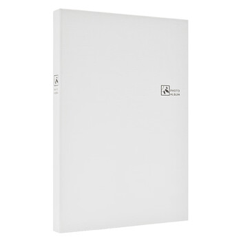 Nakabayashi 日本仲林 3寸拍立得相册影集252枚小型插页式收藏纪念册收纳本竖版 白色PLD-INS-252-PW