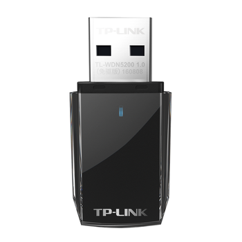 TP-LINK USB无线网卡 TL-WDN5200免驱版 AC650双频5G迷你网卡 笔记本台式机电脑无线接收器WiFi发射器