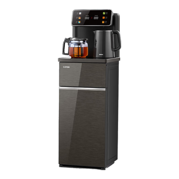 苏泊尔（SUPOR）茶吧机 家用高端饮水机 遥控智能背板下置水桶全自动控温立式冷热多功能泡茶机 CBJ28【温热款】