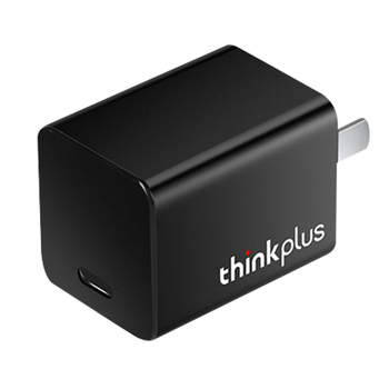 ThinkPad联想thinkplus口红电源65W氮化镓充电器Type-C快充超迷你便携套装笔记本电脑/手机/平板电源适配器