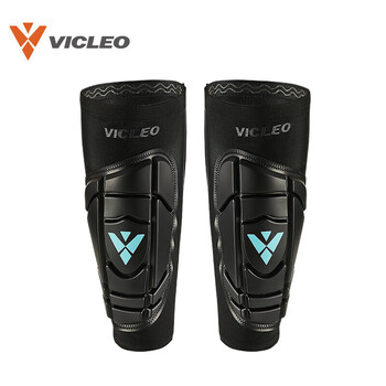 维克利奥VICLEO 足球护腿板护小腿板护胫运动护具一对装 V819219 黑色M码
