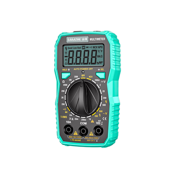 山泽（SAMZHE）万用表高精度电工专用多功能背光数字万能表智能防烧家用便携 电压/电流/电阻/通断蜂鸣/NCV WYB01