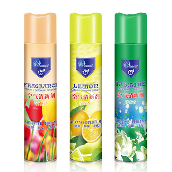 粉兰之家空气清新剂380ml*3除异味卧室户外家用卫生间厕所汽车净化喷雾剂