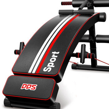 多德士（DDS）仰卧起坐辅助器健身器材 仰卧起坐板 腹肌家用运动收腹机