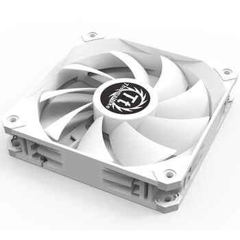 Thermaltake（Tt）枭龙 12 ARGB 雪白版 机箱风扇（ARGB风扇*3/集线器*1/主板同步/减震设计/PWM智能温控）