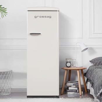 德国grossag复古冰箱 高颜值单门速冷冰箱使用体验