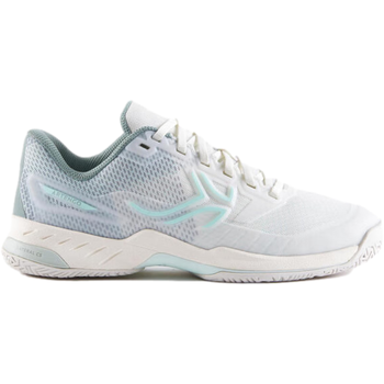 迪卡侬（DECATHLON）女士初阶/进阶硬地网球鞋灰白色38 4768007