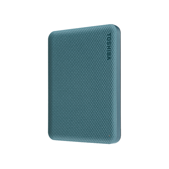 东芝（TOSHIBA）1TB 移动硬盘机械 V10系列 USB 3.2 Gen 1 2.5英寸 黛绿 兼容Mac 高速传输 密码保护 轻松备份
