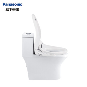 松下 Panasonic 抽水马桶A型虹吸式连体座便器300坑距 即热智能马桶盖5210J套餐机