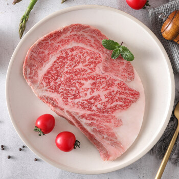 爵鲜澳洲m12霜降a5和牛雪花牛肉眼肉牛排非日本神户牛肉a5雪花牛肉