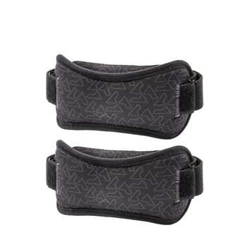 京东京造 羽毛球髌骨带护膝2只装 登山跑步半月板膝关节跳绳运动保护护具