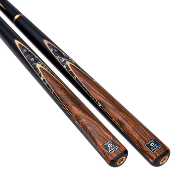 奥秘新代启蒙台球杆黑八小头黑8中式八球16彩中头追分 桌球杆10mm