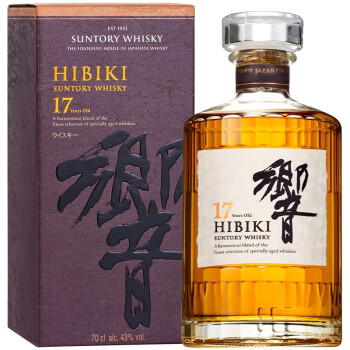 含税日本威士忌响hibiki响和风响响大师日本进口洋酒响和风醇韵700ml