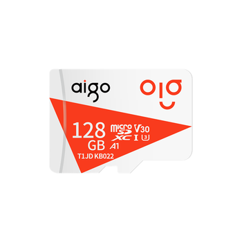 爱国者（aigo）128GB TF（MicroSD）存储卡A1 U3 V30 4K 监控摄像头 车载行车记录仪专用内存卡 读速100MB/s T1JD