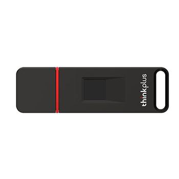 ThinkPlus联想 256GB USB3.2指纹加密U盘 FU200系列 防泄密商务学习办公优盘