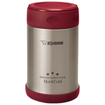 象印（ZO JIRUSHI）焖烧杯焖烧壶304不锈钢男女学生儿童保温饭盒焖粥罐500mlEXE50-RR