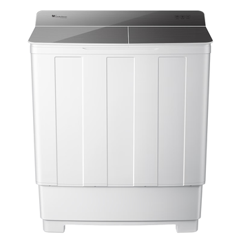 小天鹅（LittleSwan）双桶双缸洗衣机半自动 10公斤大容量 喷淋漂洗强力去污  升级玻璃盖板 TP100VH60E