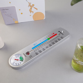 晨光（M&G）经典壁挂式温湿度计经典室内高精度温度计免电池湿度计ARC92569单个装