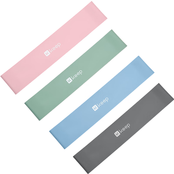 Keep乳胶健身弹力圈瑜伽舞蹈拉伸训练深蹲塑型翘臀美腿 绿色/20磅