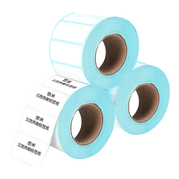 安兴悠米三防标签纸60mm*40mm热敏标签打印纸不干胶吊牌贴纸零售防水条码打印纸电子面单纸2卷装 800张/卷