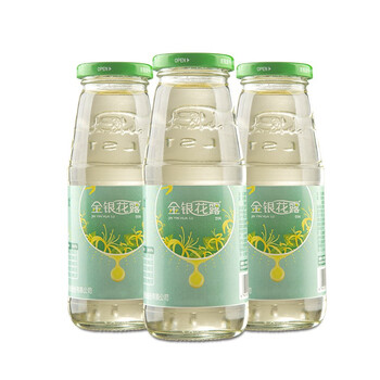 邱佳堂金银花露340ml12瓶金银花露饮料清清宝饮品牛奶伴侣植物凉茶