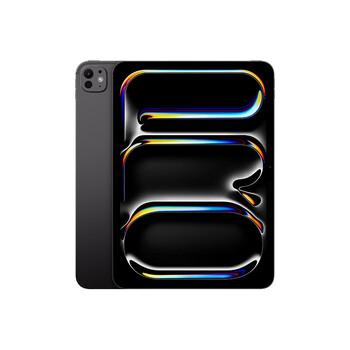苹果Apple iPad Pro 11英寸 M4芯片 2024年新款平板电脑(256G WLAN版/MVV83CH/A)深空黑色/预售
