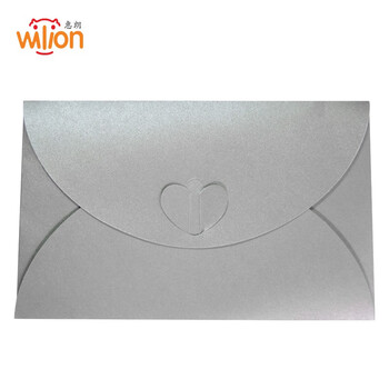 惠朗（huilang）珠光纸爱心扣信封信纸套装(10色信封+10张白横线信纸+13个封口贴)7189