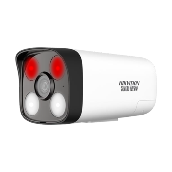 HIKVISION海康威视监控摄像头200万红外全彩夜视AI人形检测poe网线供电语音对讲室内外监控器B12HV3-LT 4MM 