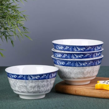 青花瓷 8英寸汤碗【2个】