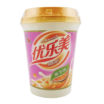 喜之郎 优乐美奶茶 单杯装 速溶冲饮品 固体饮料奶茶零食品 80g香芋味