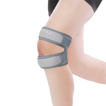 百斯锐护膝外穿轻薄运动跑步女专业羽毛球男篮球防滑士专用膝盖护具夏季