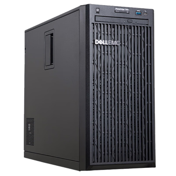 戴尔易安信（DELL）T150单路塔式服务器ERP用友台式电脑主机E2378G 64G 4T*3 480G 300W