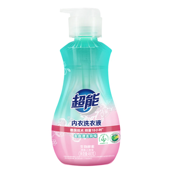 超能 内衣洗衣液 480g 长效抑菌18小时 内衣内裤洗 男女通用