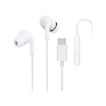 小米（MI）Type-C耳机 有线耳机 适用于小米华为荣耀OPPOvivo手机 PC电脑 苹果15及以上机型 白色