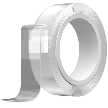 晨光(M&G)文具50mm*3m*1mm纳米强力无痕胶带 透明无痕春联胶贴双面胶AJD957F2