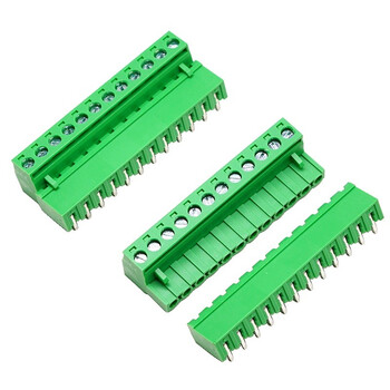 丢石头 KF2EDGK 5.08mm间距 12PIN 弯针款 插拔式接线端子 每件10套（插座+插头） 免焊接