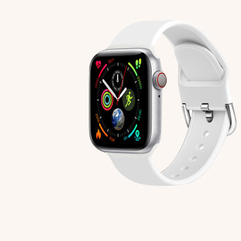 applewatchseries6苹果通用智能手表44毫米深空灰色铝金属表壳黑色