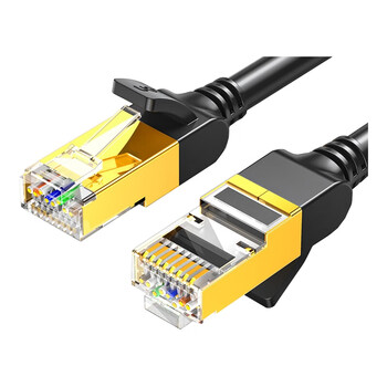 绿联(UGREEN) 七类网线纯铜 CAT7类万兆屏蔽网络连接线1米 11268