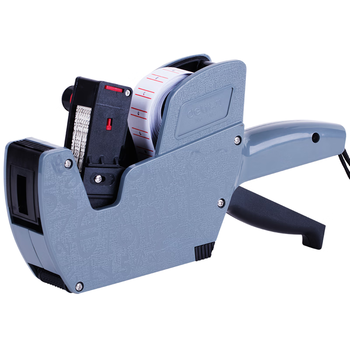 得力(deli)8位质感图纹单排标价机/打码器/标价机 灰色