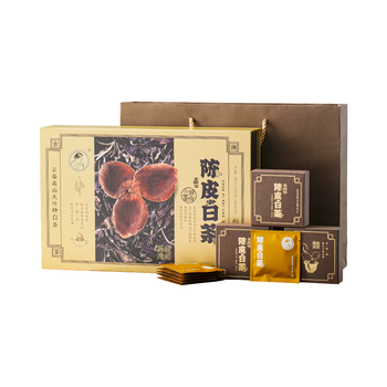 澜沧古茶叶2021年白茶新会陈皮云南贡眉散茶礼盒装中秋送礼180g